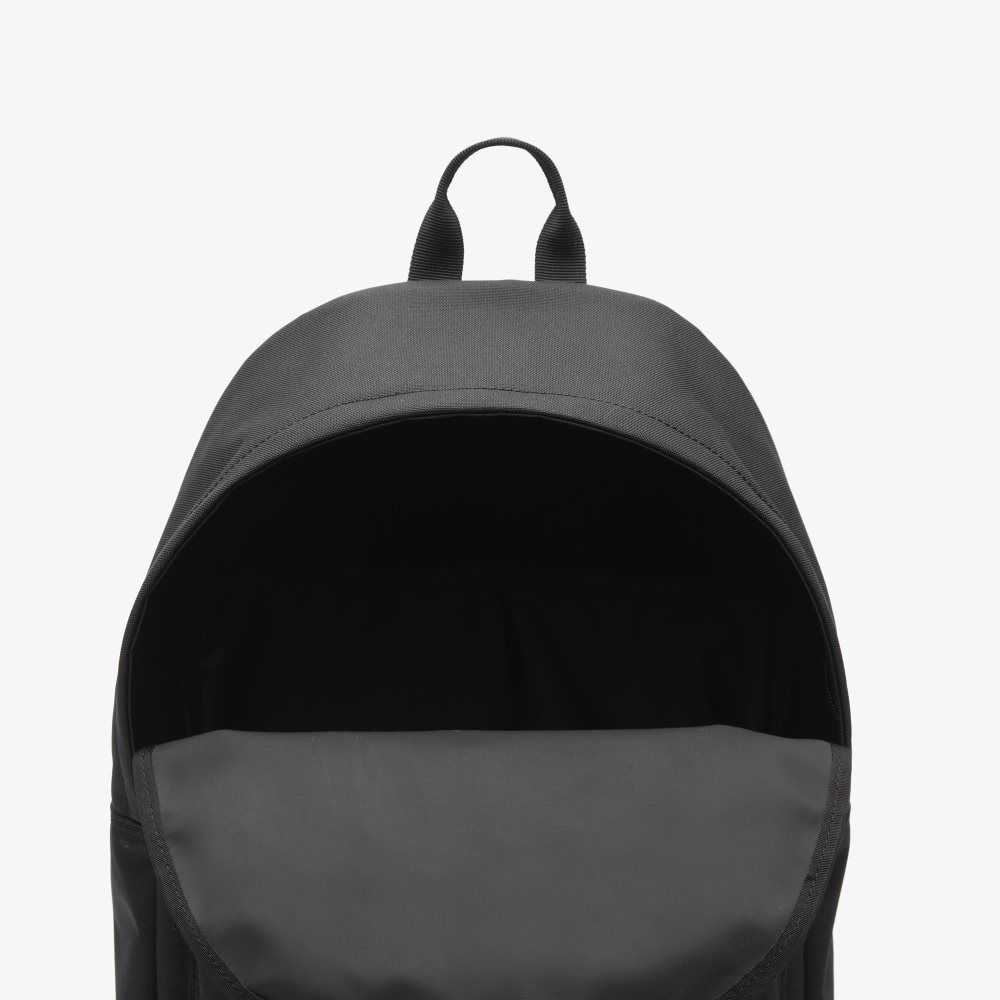 Lacoste Backpack with Laptop Pocket Black | KBQ-230895