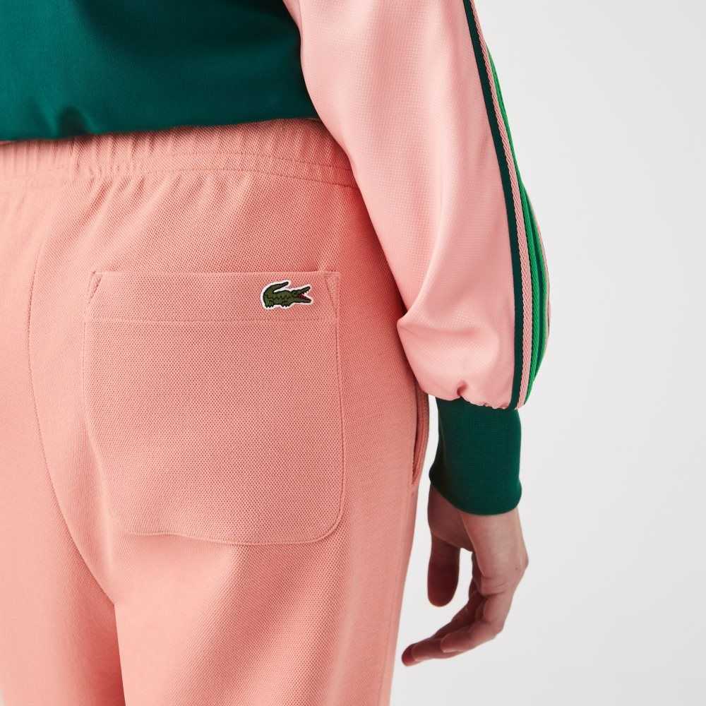 Lacoste Blended Cotton Joggers Pink | SLV-873214