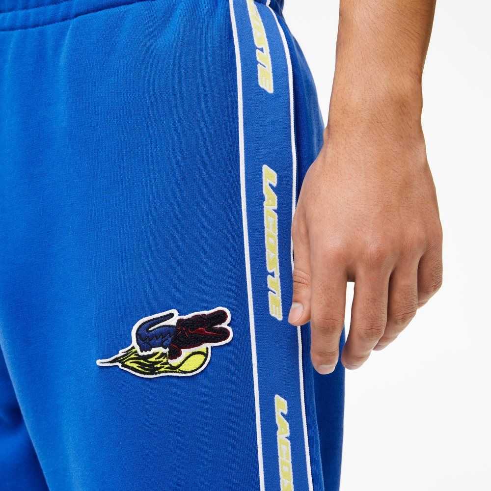 Lacoste Branded Band Trackpants Blue | CWR-236785