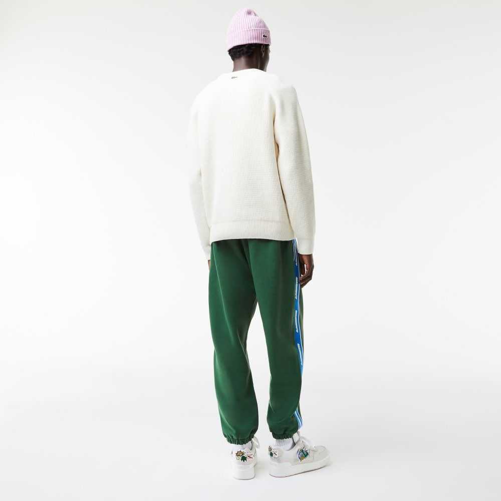 Lacoste Branded Band Trackpants Green | GYO-319087