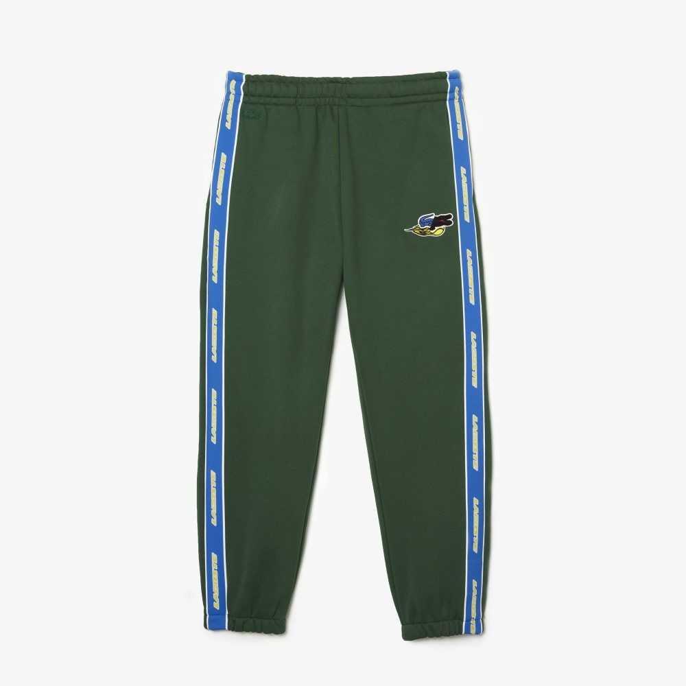 Lacoste Branded Band Trackpants Green | GYO-319087