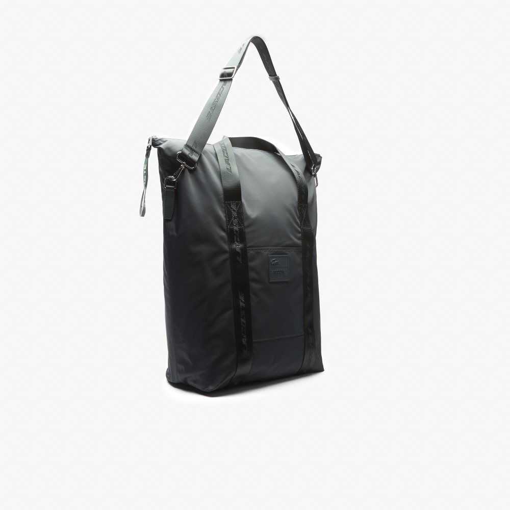 Lacoste Branded Handle Large Tote Bag Sinople | RGC-108279