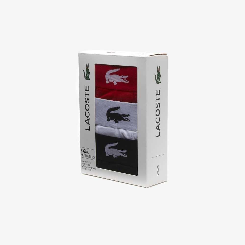 Lacoste Branded Jersey Trunk 3-Pack Tr2 | OHM-693540