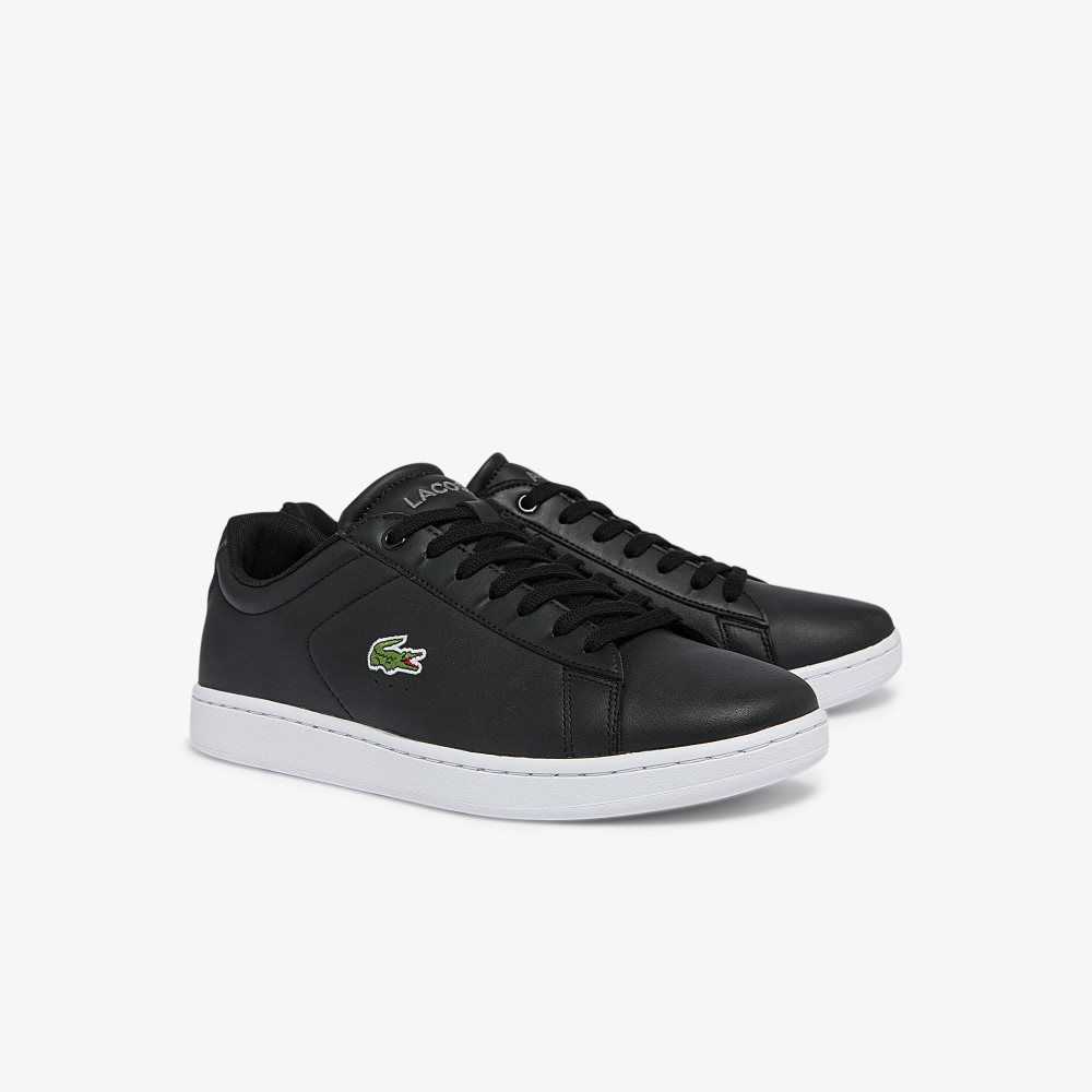 Lacoste Carnaby BL Leather Sneakers Black/White | MVY-756301