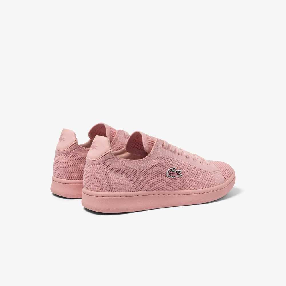 Lacoste Carnaby Pique Heel Pop Sneakers Pnk/Pnk | JFI-461592