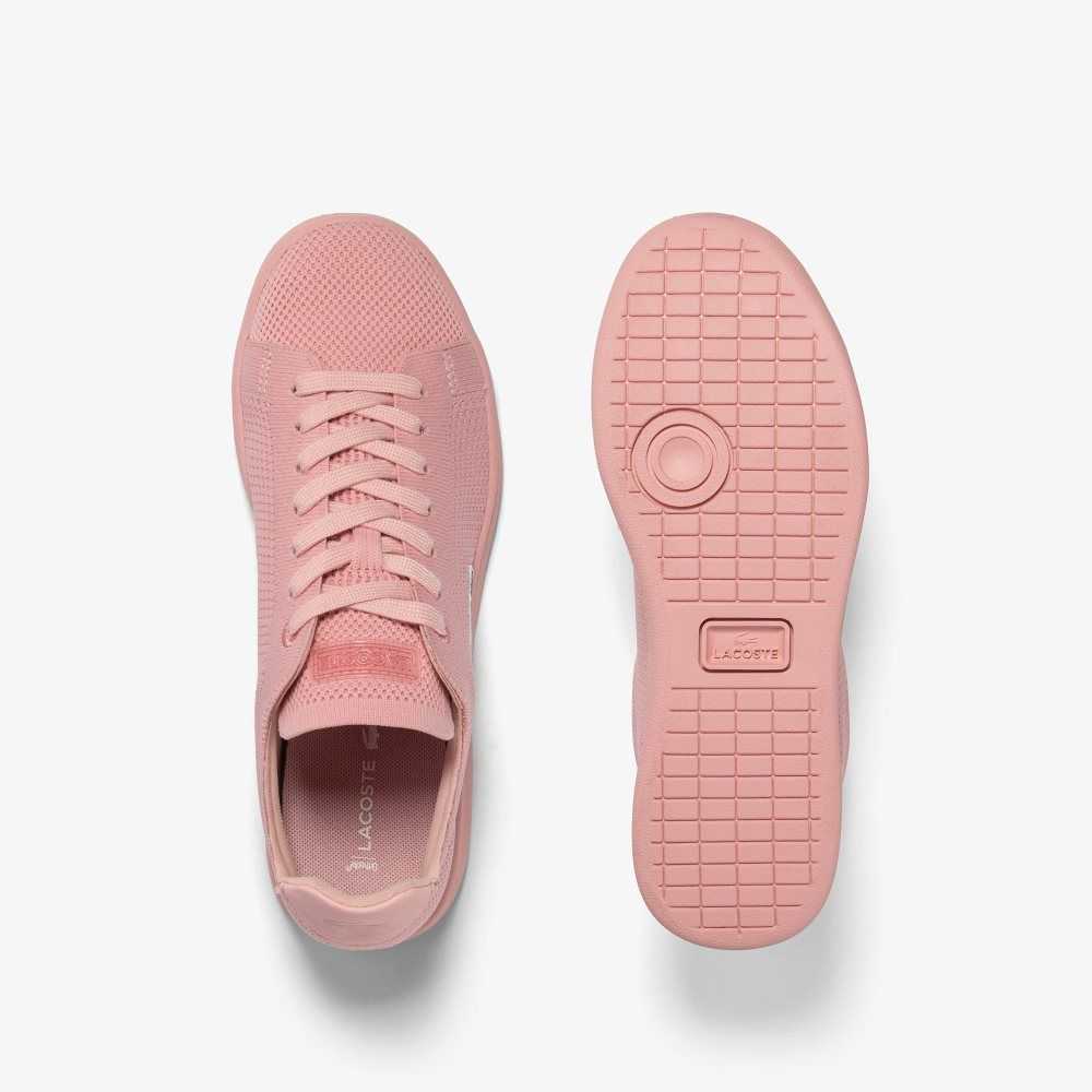 Lacoste Carnaby Pique Heel Pop Sneakers Pnk/Pnk | JFI-461592