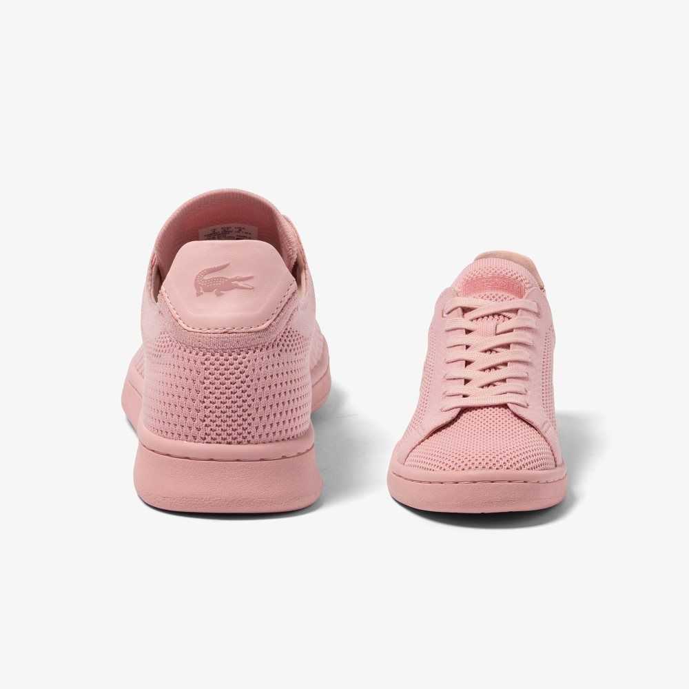 Lacoste Carnaby Pique Heel Pop Sneakers Pnk/Pnk | JFI-461592