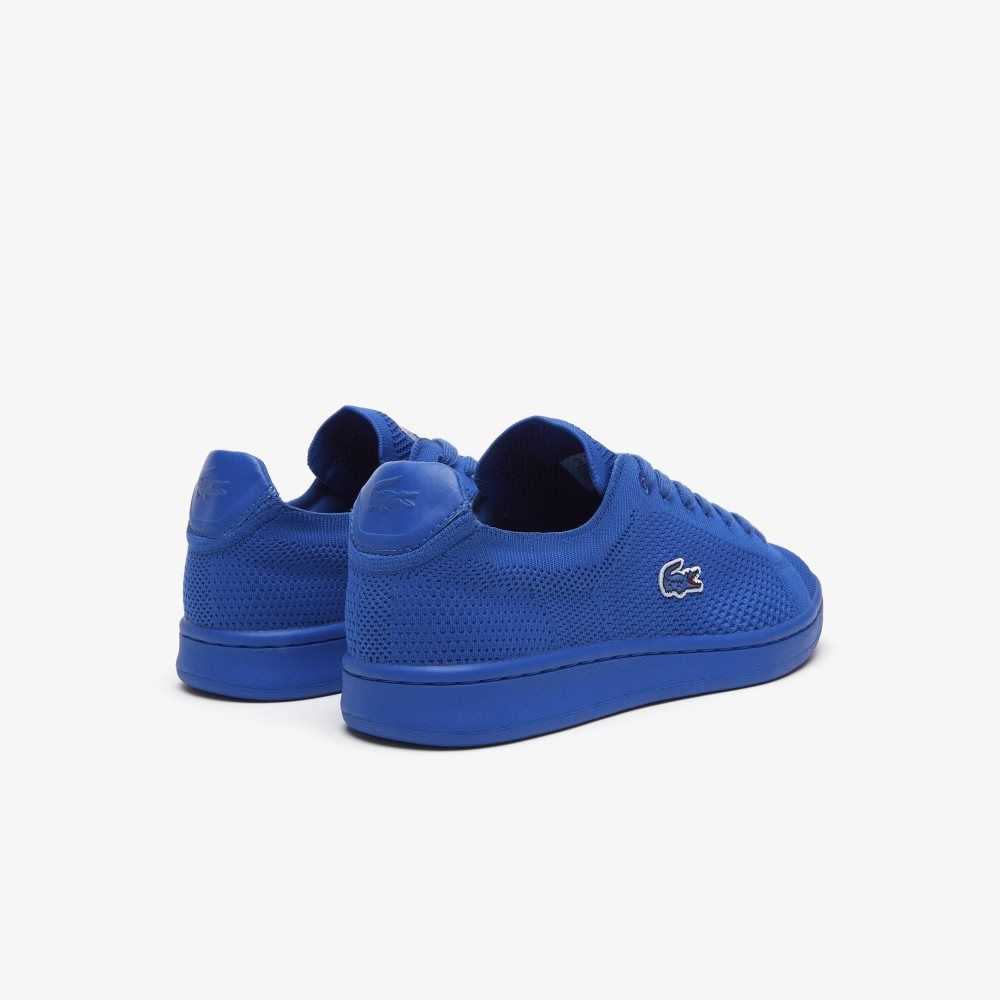 Lacoste Carnaby Pique Heel Pop Sneakers Blu/Blu | LKH-142706