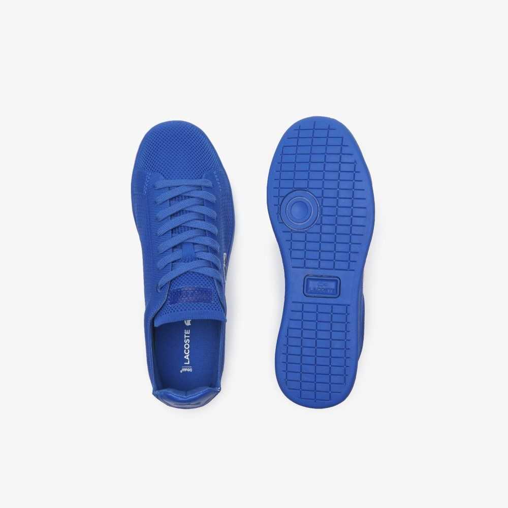 Lacoste Carnaby Pique Heel Pop Sneakers Blu/Blu | LKH-142706