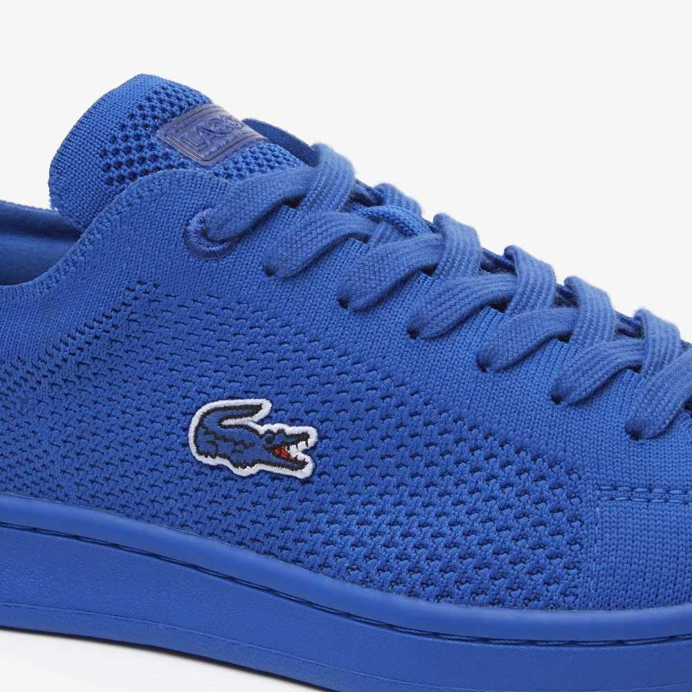 Lacoste Carnaby Pique Heel Pop Sneakers Blu/Blu | LKH-142706