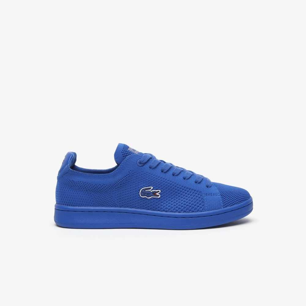 Lacoste Carnaby Pique Heel Pop Sneakers Blu/Blu | LKH-142706