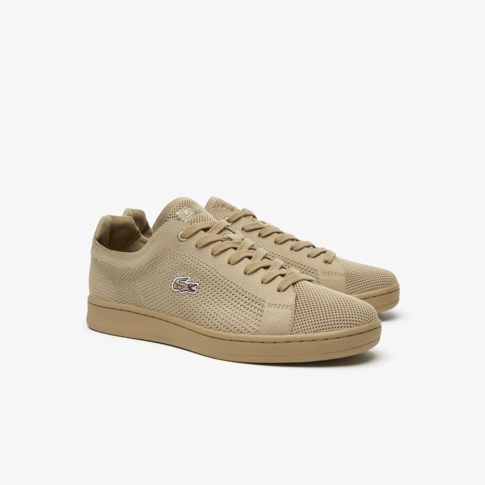 Lacoste Carnaby Piquee Sneakers Khaki | EXZ-305241