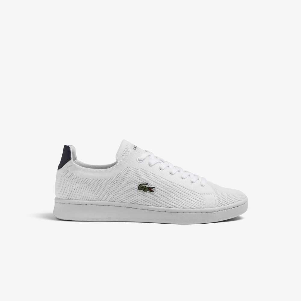 Lacoste Carnaby Piquee Sneakers White / Navy | TOE-562073