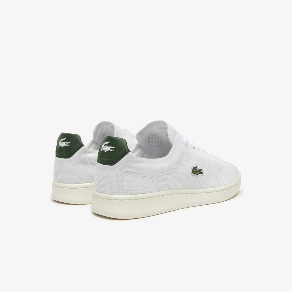 Lacoste Carnaby Piquee Sneakers White/Green | ASL-504936