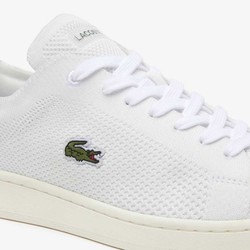 Lacoste Carnaby Piquee Sneakers White/Green | ASL-504936