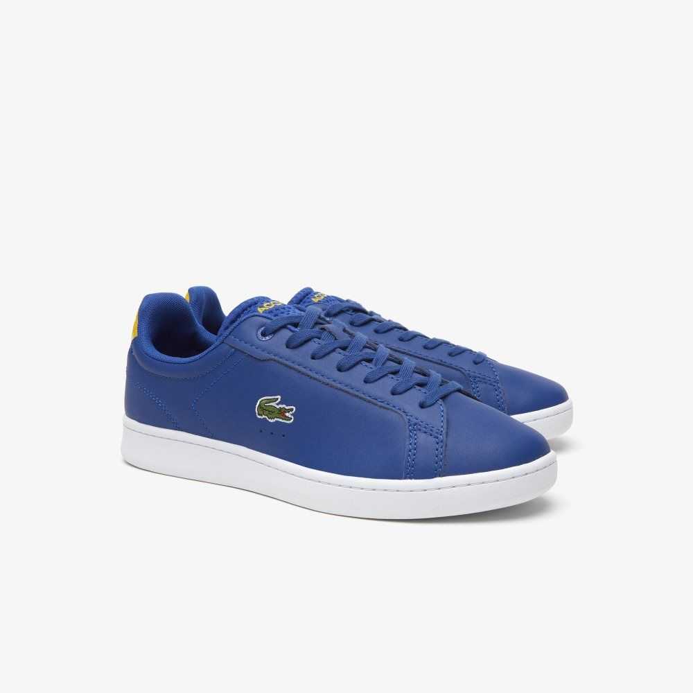 Lacoste Carnaby Pro Leather Heel Pop Sneakers Dk Blue /White | IFT-367592