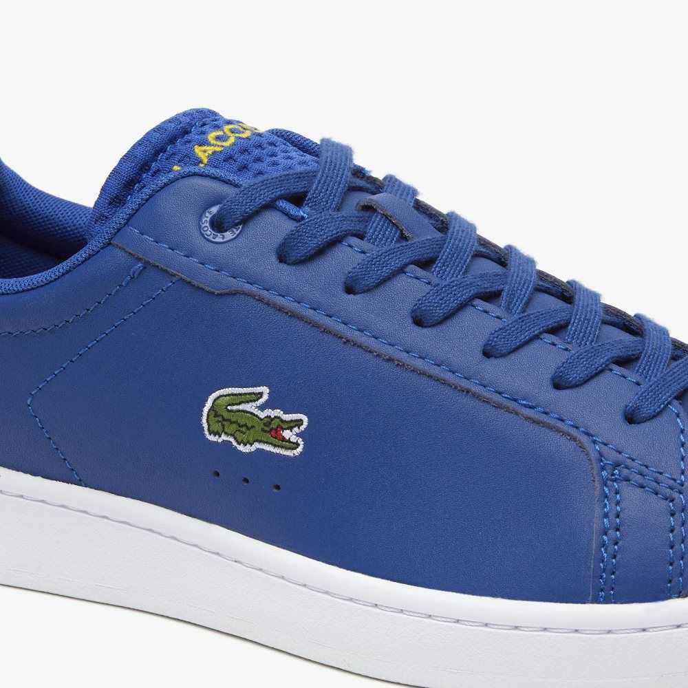 Lacoste Carnaby Pro Leather Heel Pop Sneakers Dk Blue /White | IFT-367592