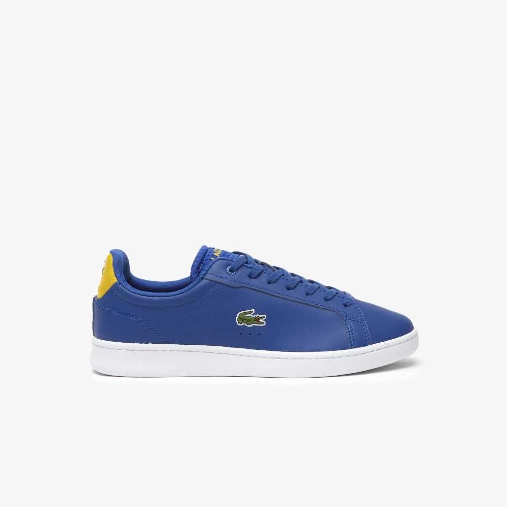 Lacoste Carnaby Pro Leather Heel Pop Sneakers Dk Blue /White | IFT-367592