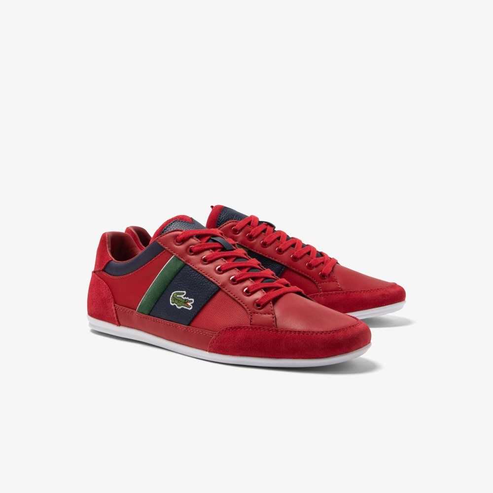 Lacoste Chaymon Sneakers Red/Navy | WJO-103679