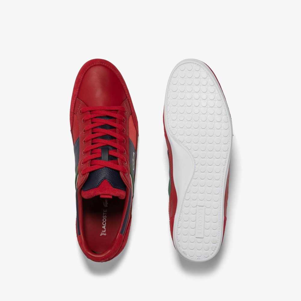 Lacoste Chaymon Sneakers Red/Navy | WJO-103679