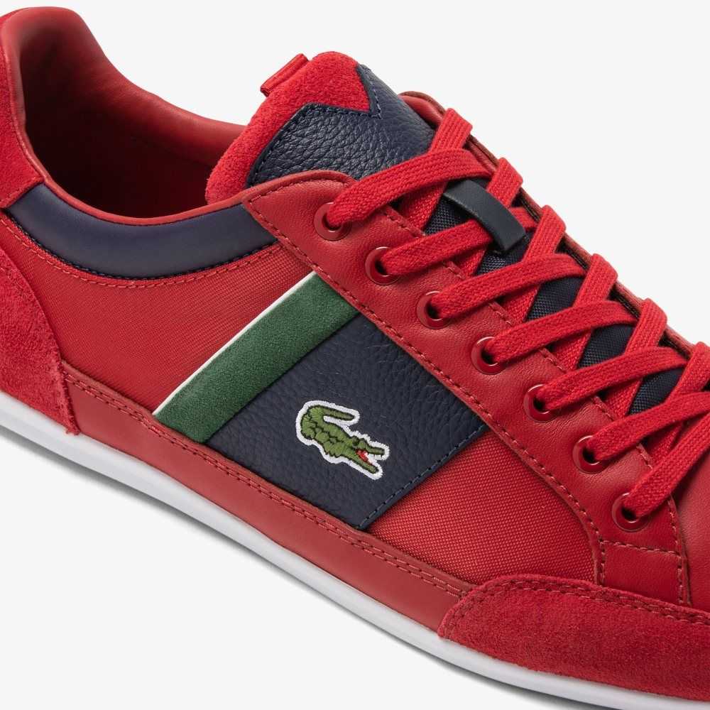 Lacoste Chaymon Sneakers Red/Navy | WJO-103679