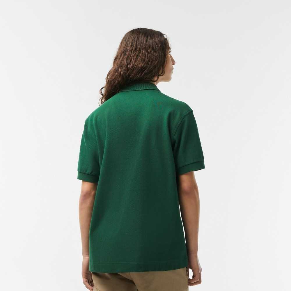 Lacoste Classic Fit Heavy Cotton Pique L.12.21 Polo Green | ILH-214706