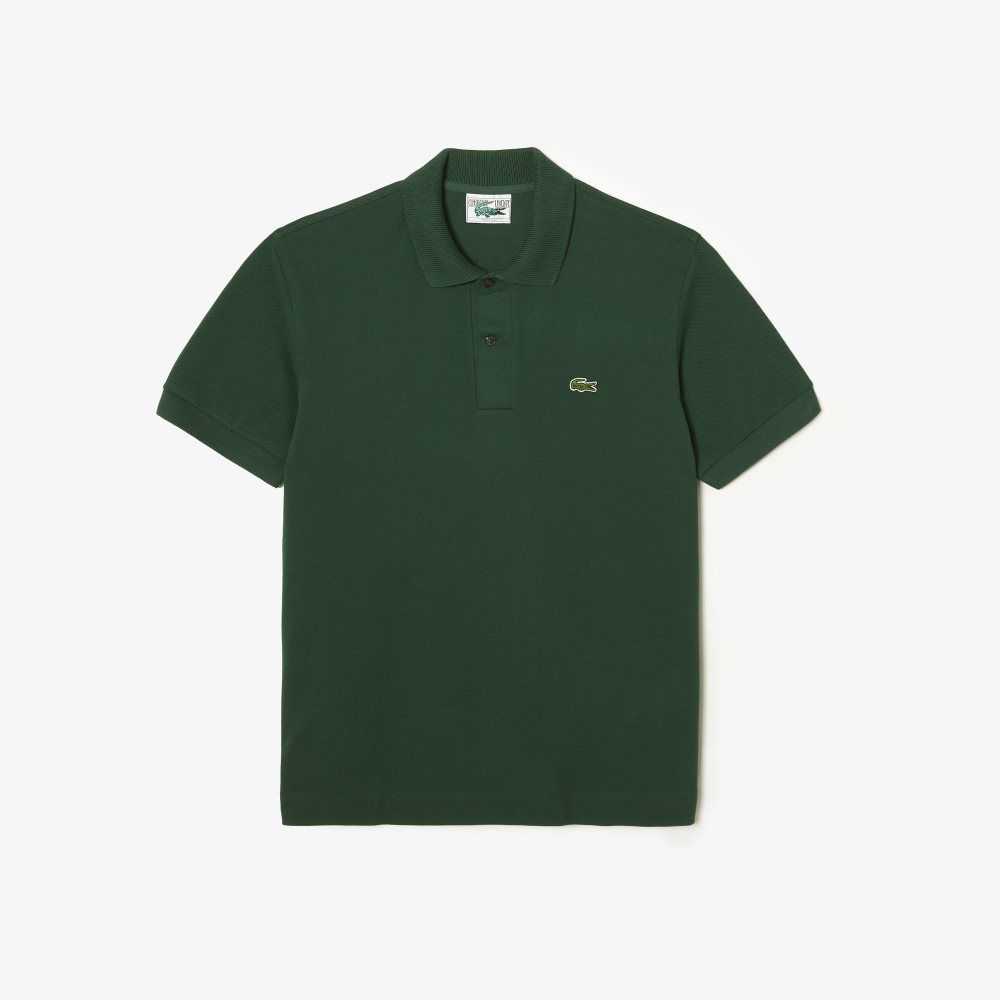 Lacoste Classic Fit Heavy Cotton Pique L.12.21 Polo Green | ILH-214706