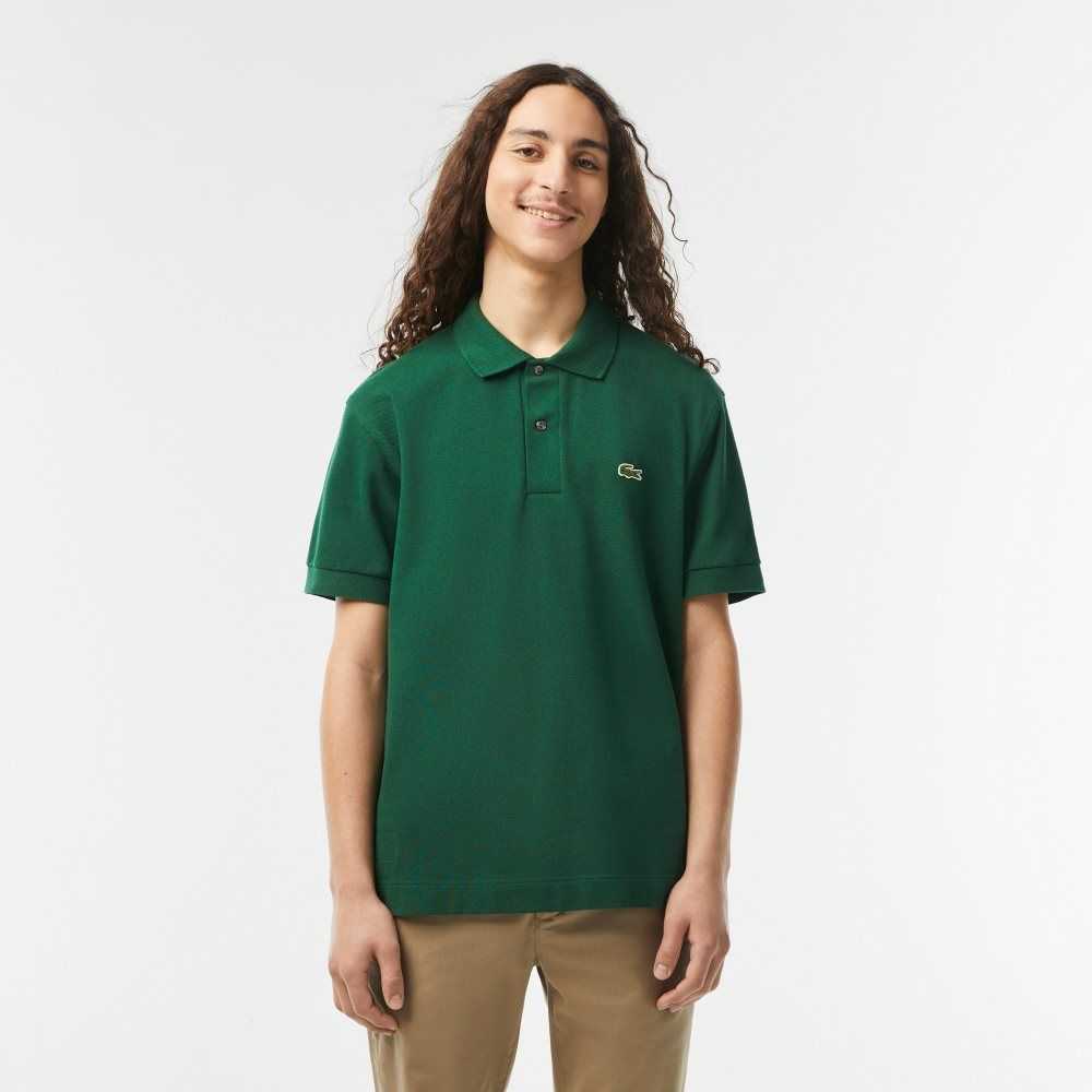 Lacoste Classic Fit Heavy Cotton Pique L.12.21 Polo Green | ILH-214706