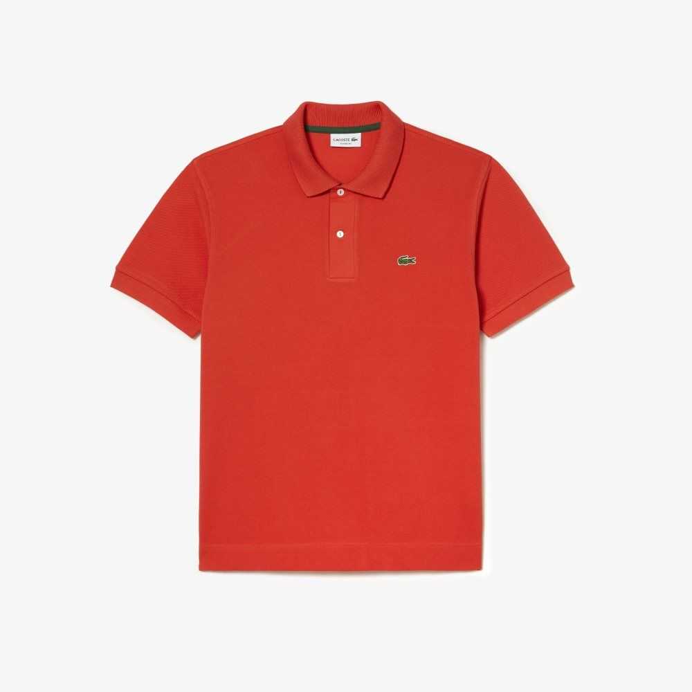 Lacoste Classic Fit Heavy Cotton Pique L.12.21 Polo Orange | QGA-056918