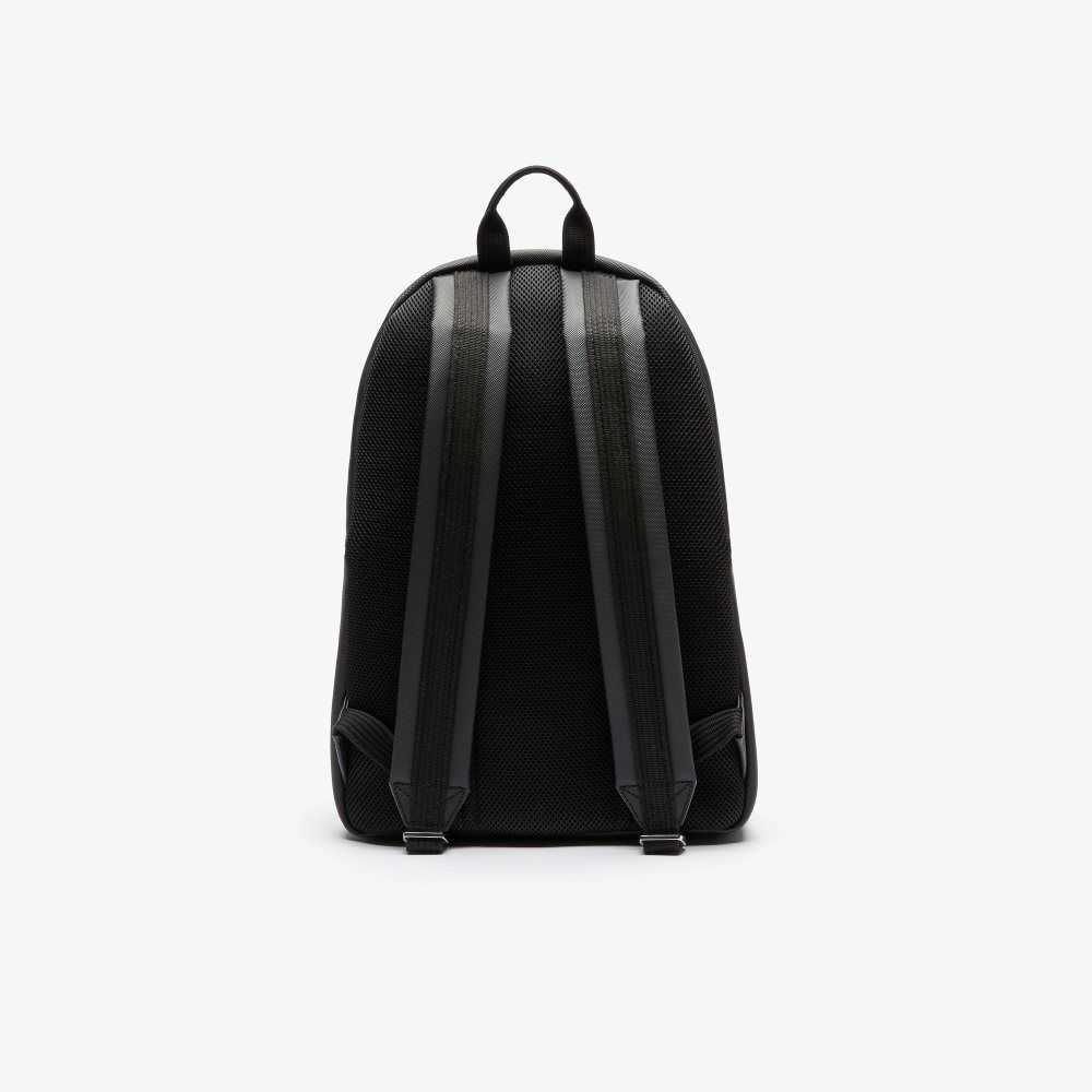 Lacoste Classic Petit Pique Backpack Black | IBW-409582