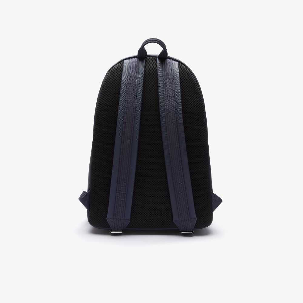 Lacoste Classic Petit Pique Backpack Peacoat | KVE-213075