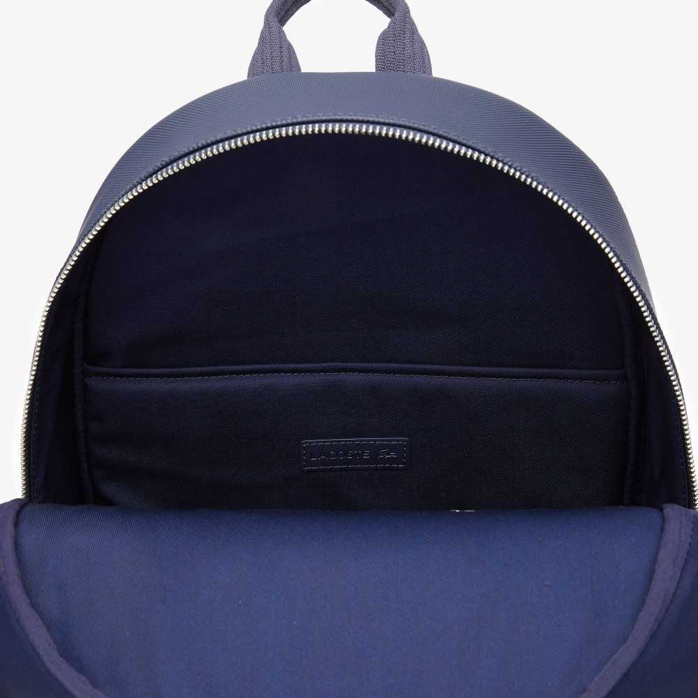 Lacoste Classic Petit Pique Backpack Peacoat | KVE-213075