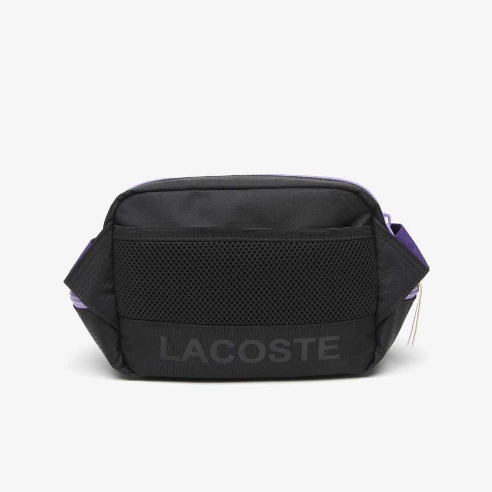 Lacoste Color-Block Bag Noir Samui Neva Farine | KAW-978125