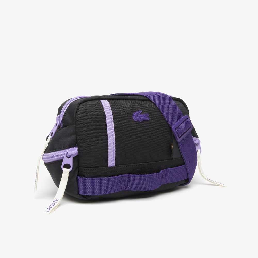 Lacoste Color-Block Bag Noir Samui Neva Farine | KAW-978125