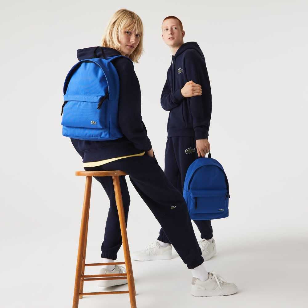 Lacoste Computer Compartment Backpack Marina | NOH-753120