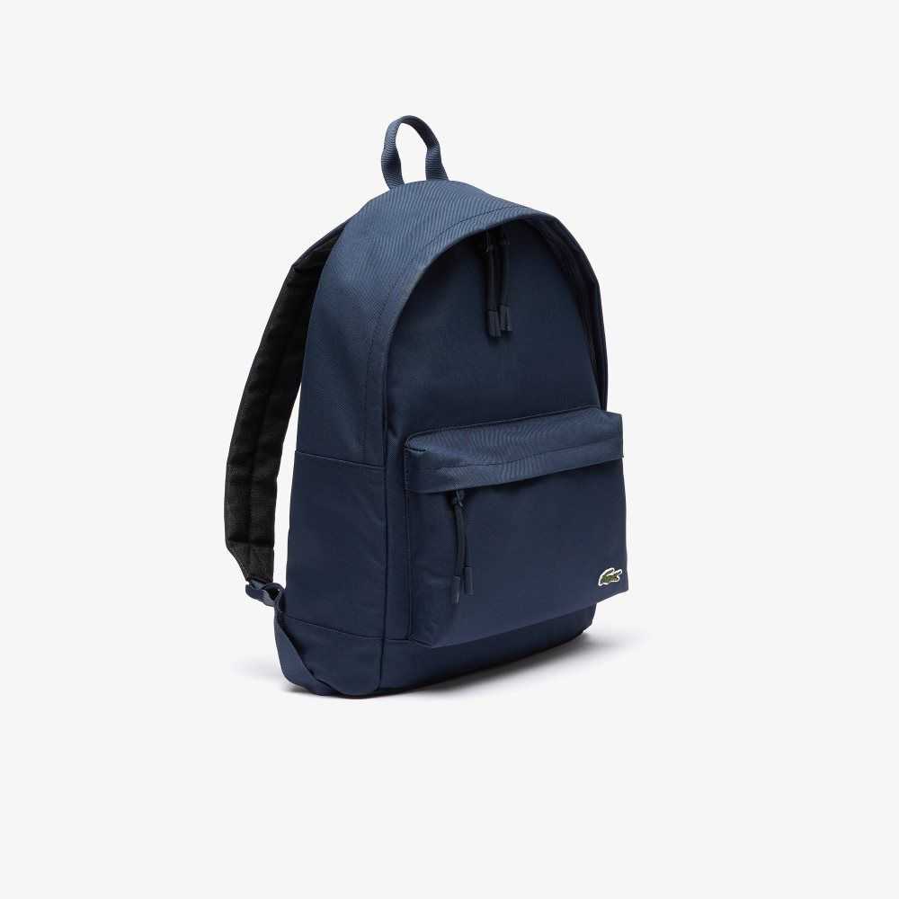 Lacoste Computer Compartment Backpack Peacoat | IZN-298536