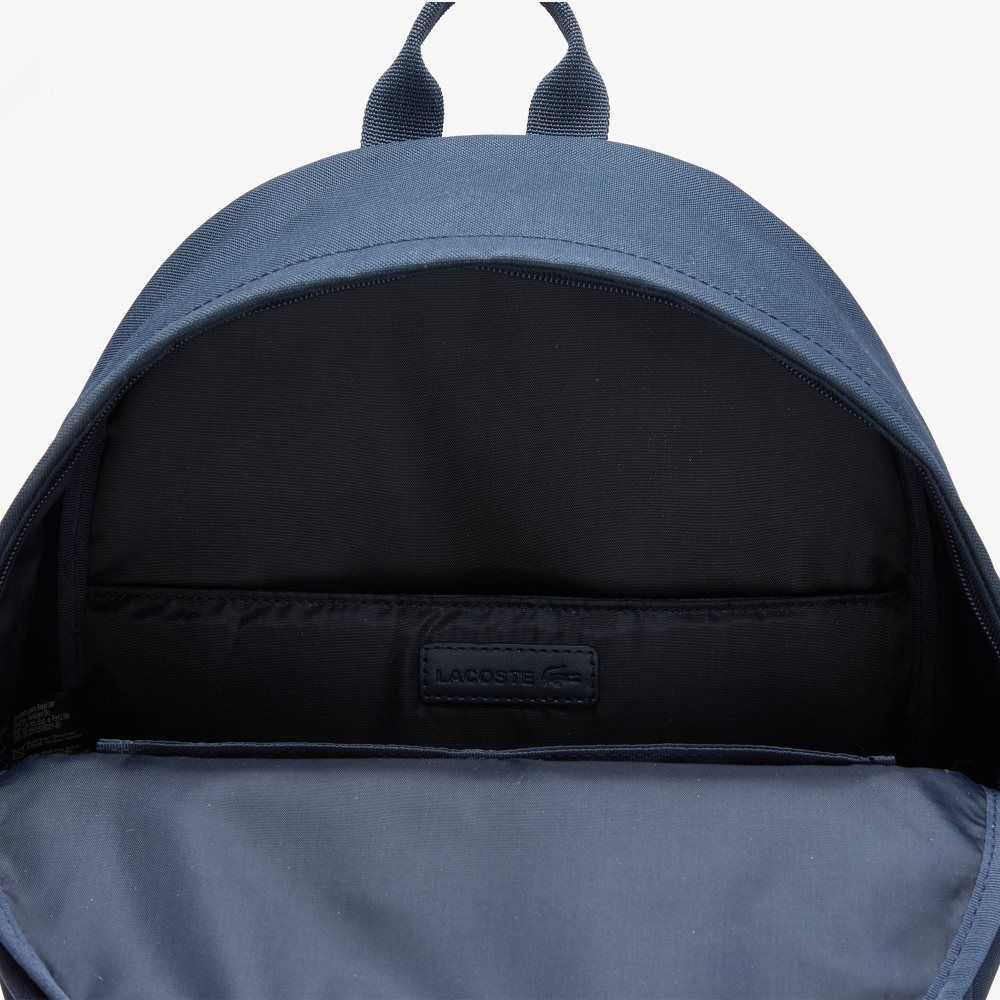 Lacoste Computer Compartment Backpack Peacoat | IZN-298536