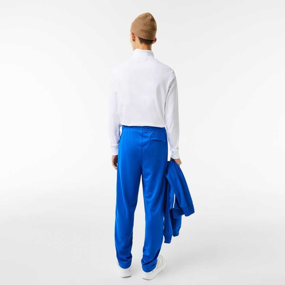 Lacoste Contrast Side Band Trackpants Blue | VUJ-917845