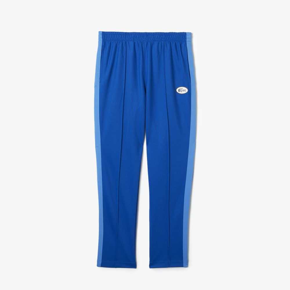 Lacoste Contrast Side Band Trackpants Blue | VUJ-917845