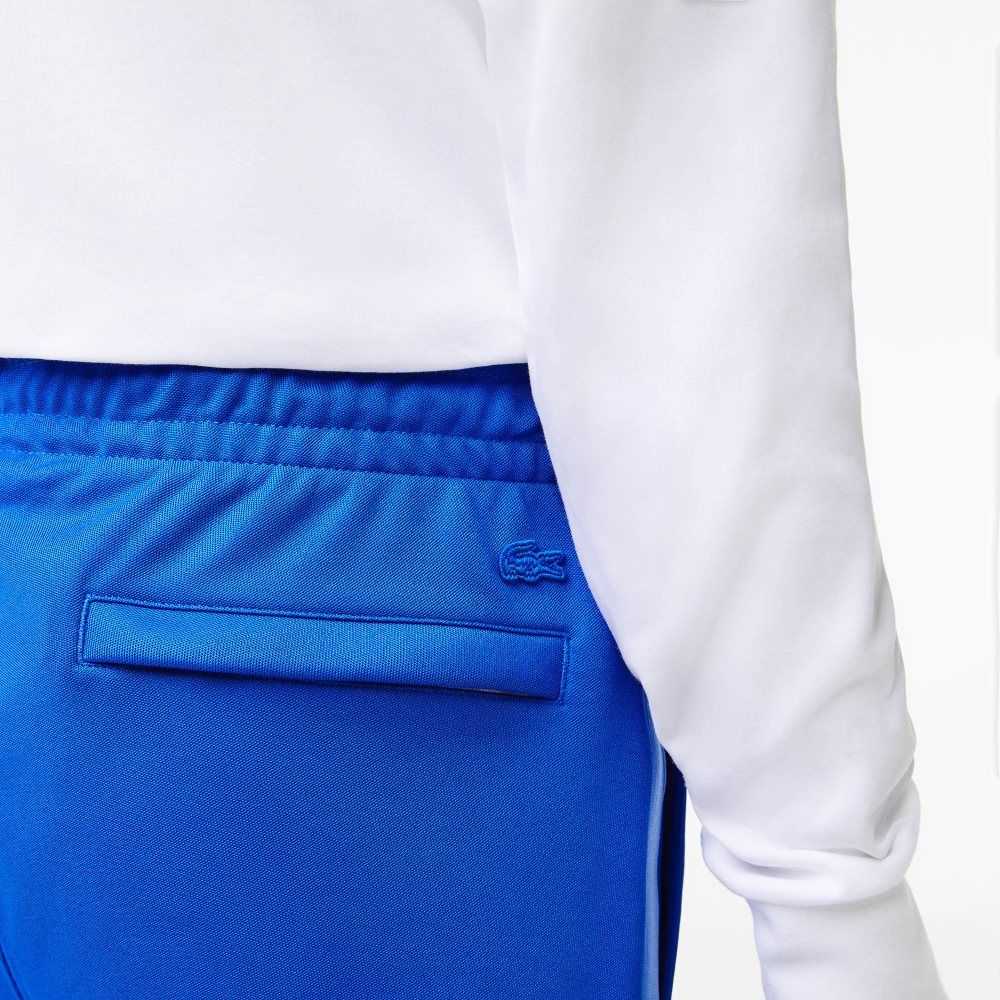 Lacoste Contrast Side Band Trackpants Blue | VUJ-917845