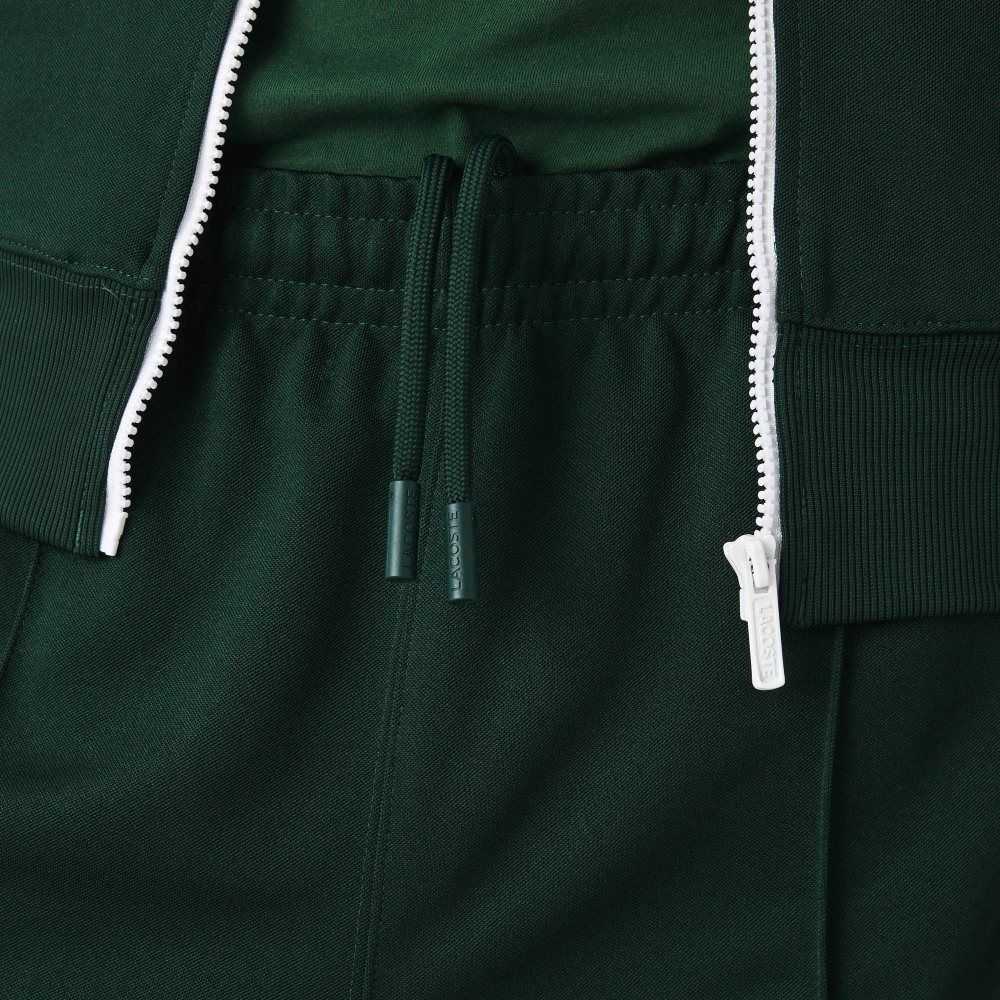 Lacoste Contrast Side Band Trackpants Green | JEG-625743