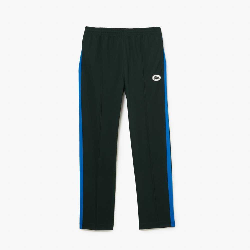 Lacoste Contrast Side Band Trackpants Green | JEG-625743