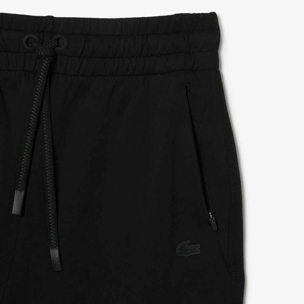 Lacoste Cotton Jersey Trackpants Black | KQW-914280