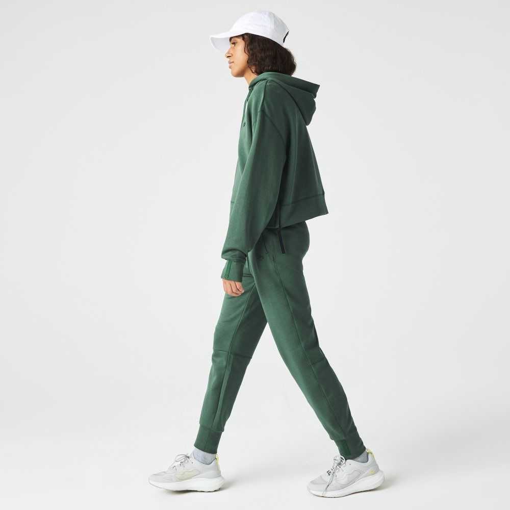 Lacoste Cotton Jersey Trackpants Green | KLG-342960