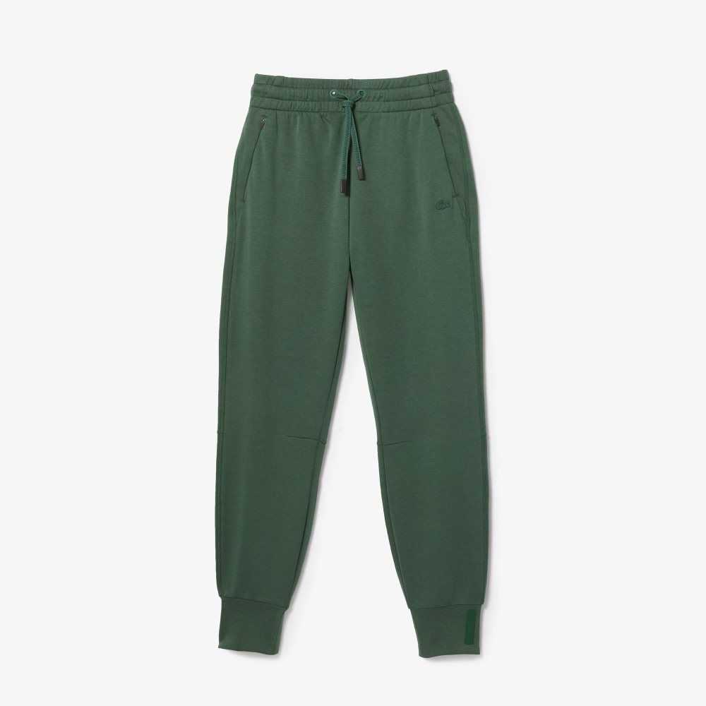 Lacoste Cotton Jersey Trackpants Green | KLG-342960