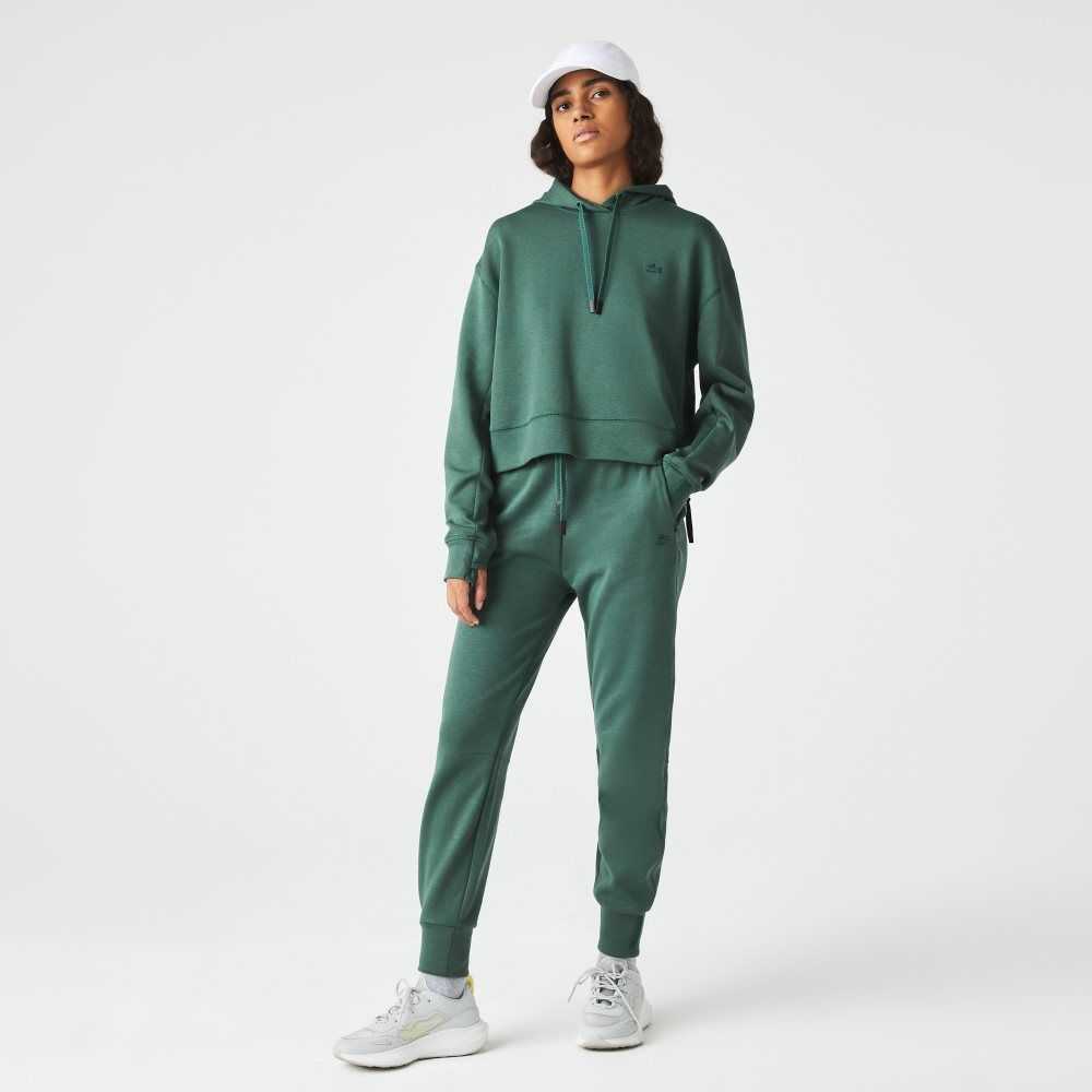 Lacoste Cotton Jersey Trackpants Green | KLG-342960