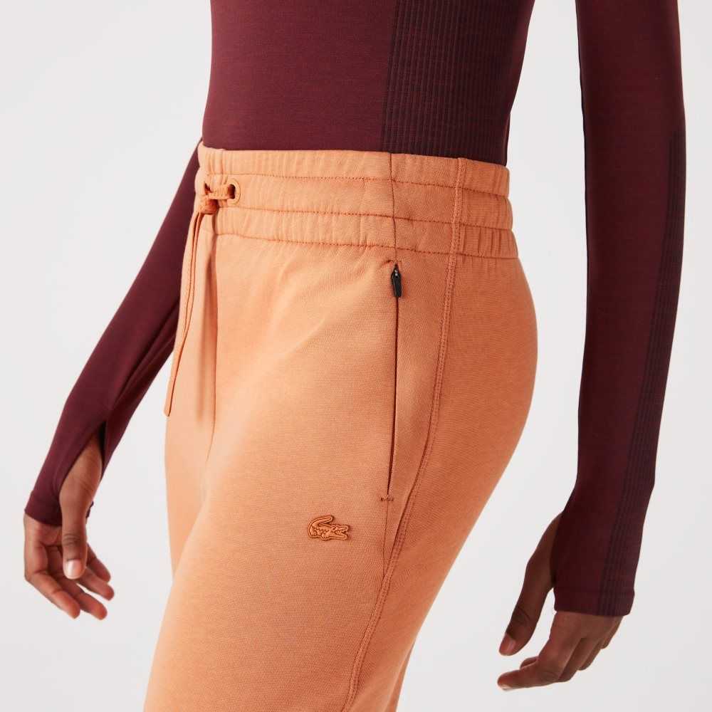 Lacoste Cotton Jersey Trackpants Orange | VGL-831527