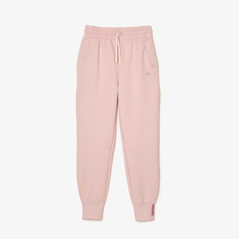 Lacoste Cotton Jersey Trackpants Pink | EAY-462831