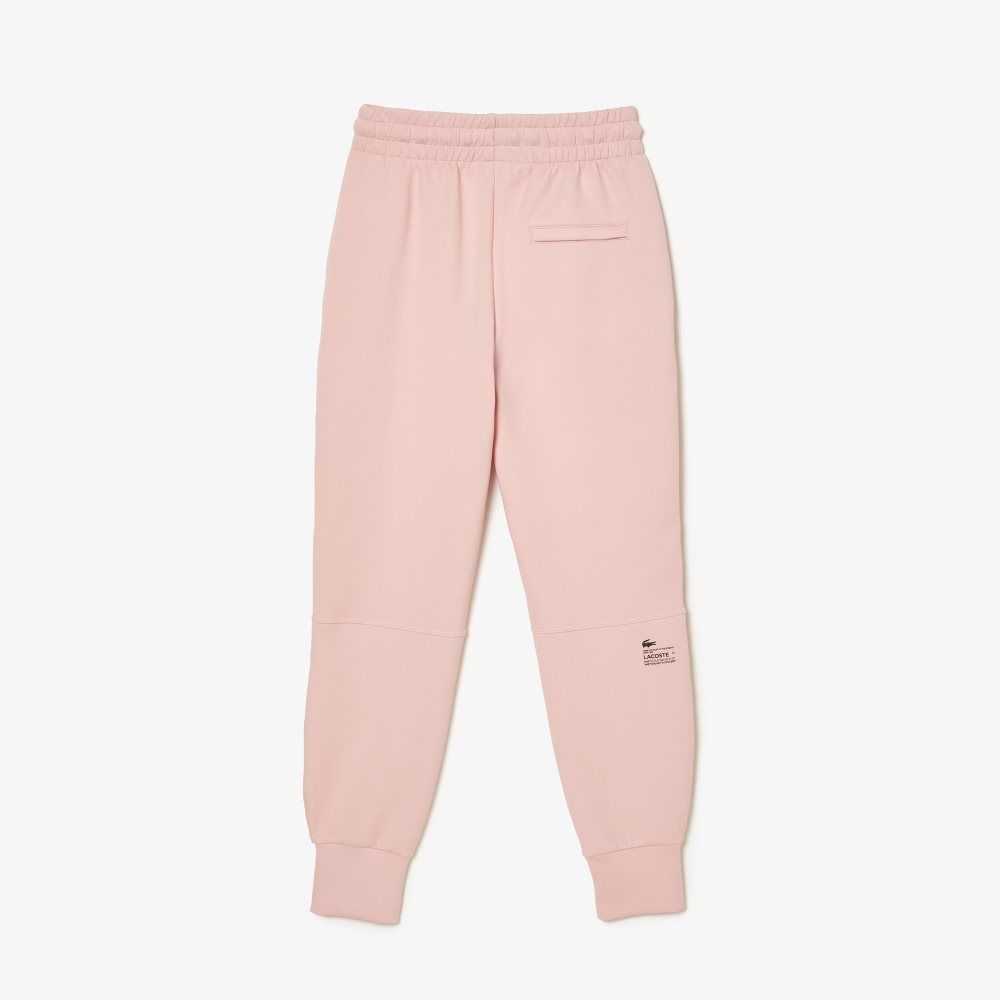 Lacoste Cotton Jersey Trackpants Pink | EAY-462831