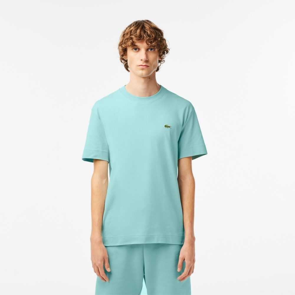 Lacoste Crew Neck Organic Cotton T-Shirt Mint | XGF-065489